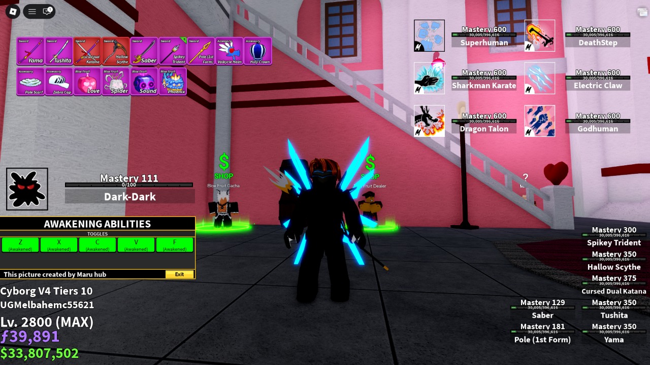 Blox Fruit V4 Cyborg